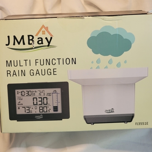 Wireless Digital Rain Gauge with Many Funtions *NIB* - Picture 9 of 9